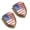 gold, variant on Slccxzc 2pcs Car Emblem Badge Metal USA American Flag Stickers Car Trunk Window Side Emblem Badge Decal Sticker