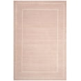 thumbnail image 2 of SAFAVIEH Bella Danita Bordered Wool Area Rug, Light Pink/Ivory, 5' x 8', 2 of 7