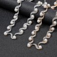 thumbnail image 4 of 43cm-collier De Perles Boucles D'oreilles Deux Pices Femmes Lger Luxe Niche Cent Chane De Jumper Assortie Chane De Clavicule Alliage, 4 of 4