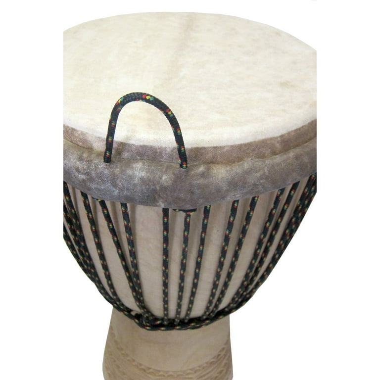 Hand-carved Professional Djembe Drum From Mali - 13x24 Full Size