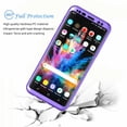 thumbnail image 2 of Tekcoo For Samsung Galaxy Note 9 / S9 / S9 Plus Case, Tekcoo [Purple] Ultra Thin Full Body Coverage Protection Scratch Proof Hard Slim Hybrid Cover Shell Tempered Glass Screen Protector Skin, 2 of 4