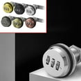 thumbnail image 2 of 3 Digit Combination Cam Lock Keyless Password Lock Smart Cam Code Lock Zinc Alloy For Mailbox Cabinet Door Security Hardware, 2 of 6