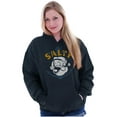 thumbnail image 3 of Popeye Sailor Salty Attitude Funny Hoodie Sweatshirt Women Men Brisco Brands S, 3 of 6