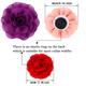 thumbnail image 2 of PET SHOW 6 piezas de lazos y flores para collar de perro para niñas, perros pequeños, medianos y cachorros, color rosa, 2 of 5