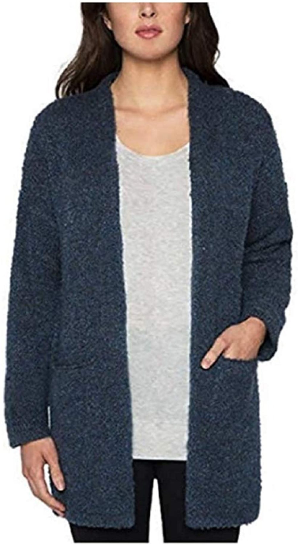 Matty M Ladies Comfy Cardigan (Midnight 