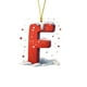 thumbnail image 2 of Adorno Navideño con 26 Letras para Árbol de Navidad, Colgante, Adorno Navideño, Decoración Navideña, Colgante para Árbol de Navidad., 2 of 7