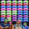 thumbnail image 1 of Gafas LED SHQDD de 38 piezas que se iluminan en 5 colores y 3 modos de luz, 1 of 7