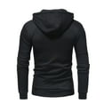 thumbnail image 5 of Men's Winter Jacket with Zip Hood and Long Sleeve Cozy Warm Outdoor Coat, 5 of 8