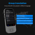 thumbnail image 3 of S80 Pro AI Translation Device Real Time Smart Voice Photo Translator 138 Languages 18 Offline Portable Translating, 3 of 7