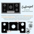 thumbnail image 2 of Premium Plus Stove Protectors for Bosch Gas Cooktop Model NGM5659UC, Custom Cut, Easy to Clean Stove Liner, Made in the USA., 2 of 8