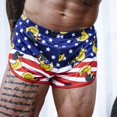 thumbnail image 3 of Combat Iron Men’s Military-Style Training Shorts – 2.5" Inseam, Lightweight with Liner, Tactiduck USA Print, 3 of 6