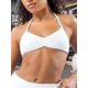 thumbnail image 5 of Womens Sports Bra Open Back Workout Yoga Top Gym Halter (Gray L), 5 of 8