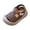 a45-Brown, variant on Unisex Toddler Boys Girls Athletic Outdoor Summer Closed Toe Sandals(White,4)