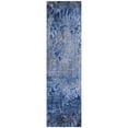 thumbnail image 2 of Addison Rugs Chantille Indoor/Outdoor Transitional Floral Navy Machine Washable Runner Rug, 2'3" x 7'6", 2 of 8