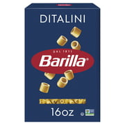 Barilla Classic Non-GMO, Kosher Certified Ditalini Pasta, 16 oz
