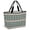 Green, Tan, Gray, variant on Boho Green Striped Beach Bag for Women, Large Breathable Mesh Beach Tote Bag, Beige Ethnic Tribe Southwestern Vintage Sandproof Lightweight Travel Bags for Vacation Picnic Swimming Pool