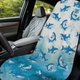thumbnail image 3 of Bulopur Cute Front Car Seat Towel Shark Foldable Car Seat Sweat Protector with Storage Bag for Beach Holiday Thick Fit SUV Sedan Truck 1pcs, 3 of 7