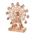 thumbnail image 1 of HILABEE 3D Wooden Puzzles Kit DIY Wheel Model Kit Desktop Ornament Birthday Gift Fun Interactive Toy Teens Wood Assembling Toy With Music, 1 of 9