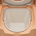 thumbnail image 6 of Height Adjustable Bath Seat Bedside Commode Toilet Chair Heavy Duty Adult Senior, 6 of 11