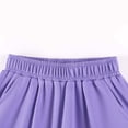 thumbnail image 2 of Lmnyox Girl's Wide Leg Pants Baggy Solid Color Elastic Waist Open Bottom Pants Casual Workout Pants with Pockets, 2 of 6