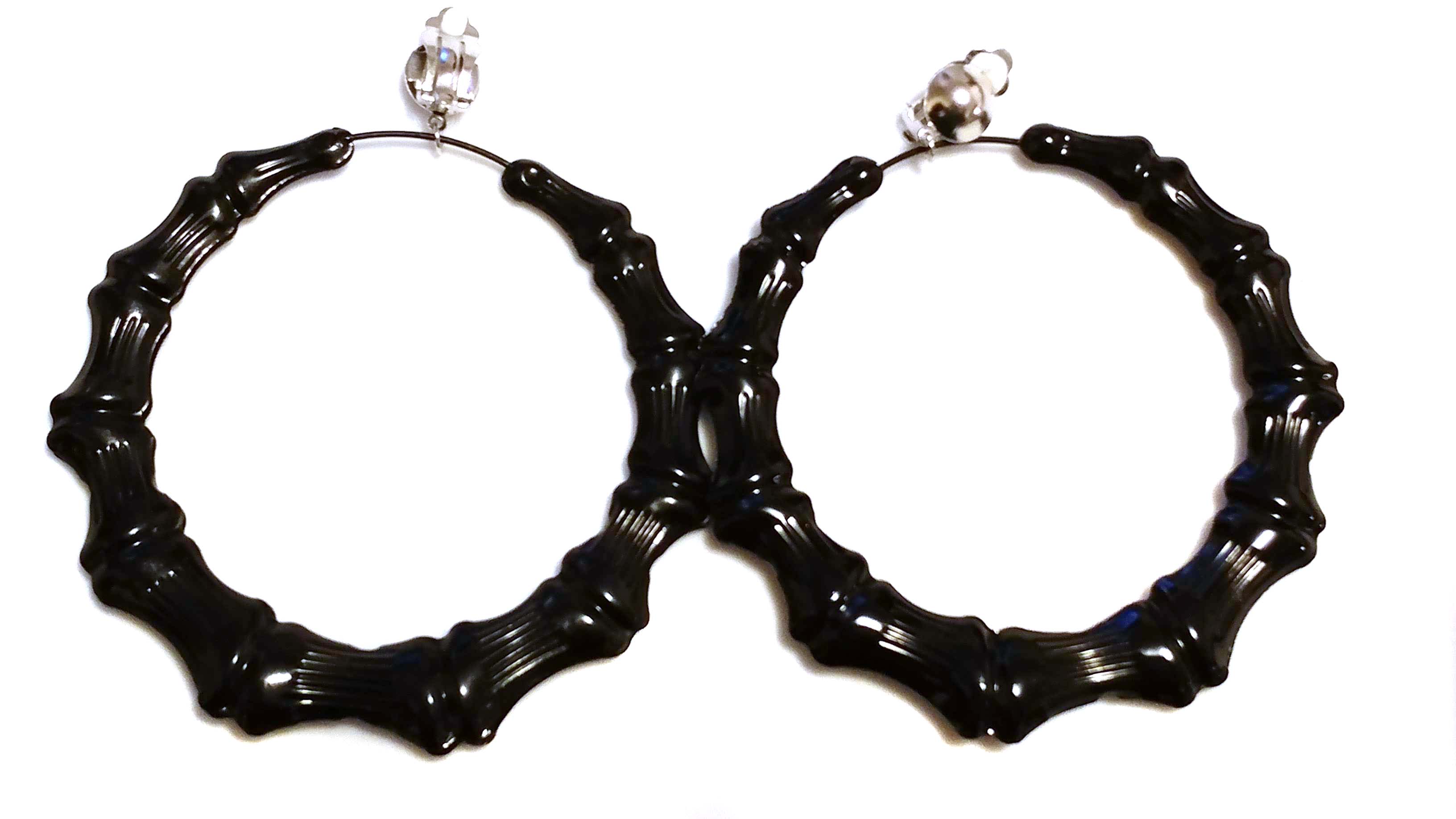 Clip On Spring Hoop Earrings For Non-Pierced Ears - Foto 10