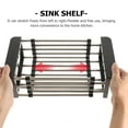 thumbnail image 5 of HEMOTON  over The Sink Strainer Dish Drying Rack Telescopic Drain Easy-to-use, 5 of 8