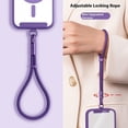 thumbnail image 4 of Anti Drop Phone Lanyard Adjustable Length Person Locking Clip Polyester Cord For Outdoor Travel And Daily Use Color Orange, 4 of 4