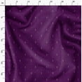 thumbnail image 3 of Soimoi Tissu Georgette Poly Violet Abstrait Imprimé Abstrait Tissu au Mètre 52 Pouces de Large, 3 of 6