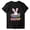 Black, variant on Staron Women's Casual Loose Fit Easter Print Round Neck Short Sleeve T-Shirt Basic Fashion Graphic Tee, Black M