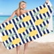 thumbnail image 4 of Xihbxyly Artículos en exceso Liquidación Todo Toalla de playa de microfibra, súper liviana, colorida, toalla de baño, manta de playa a prueba de arena, toalla multiusos para viajes, piscina, 4 of 7