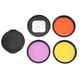 thumbnail image 1 of Action Camera 52mm ND Lens Filter Red Yellow Purple Kit for HERO 9/10 Diving Photography, 1 of 4