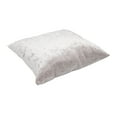 thumbnail image 2 of Mainstays Crushed Velvet Square Decorative Pillow, 18 x 18, Cream, 2 of 6