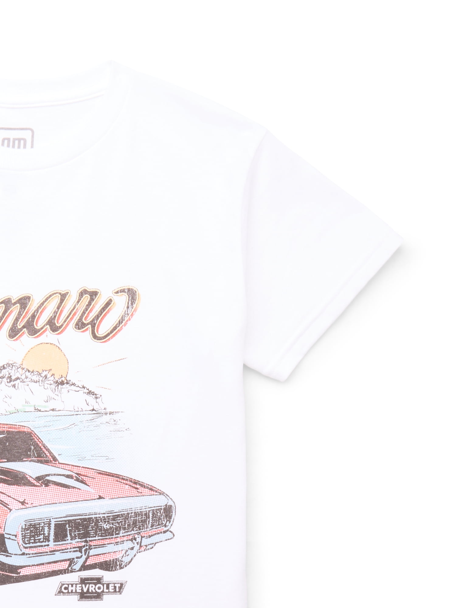 Ride Camaro Boys Graphic Tee with Short Sleeves, Sizes 4-18