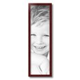 thumbnail image 2 of ArtToFrames 7" x 24" Cherry Picture Frame, 7x24 inch Red Wood Poster Frame (WOM-4213),  Pack, 2 of 6