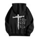 thumbnail image 4 of WILLBEST Sudaderas Deportivas para Hombre, Sudadera Informal con Capucha y Diseño Estampado De Dios para Hombre, Jersey De Manga Larga, Ropa Cómoda para Uso Diario Mediana​​, 4 of 4