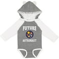 thumbnail image 3 of Inktastic Future Astronaut Outerspace Rocket Boys or Girls Long Sleeve Baby Bodysuit, 3 of 5