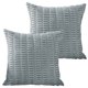 thumbnail image 1 of 2 uds sofá cama sofá sala de estar decoración abrazar almohada, funda de cojín cuadrado, decoración del hogar de estilo bohemio almohada a rayas de pana, 1 of 5