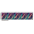thumbnail image 3 of Abstract Fabric by the Yard, Creative and Diagonal Look Stripes Wavy Contemporary Colorful Illustration, Decorative Upholstery Fabric for Chairs & Home Accents, Multicolor by Ambesonne, 3 of 5