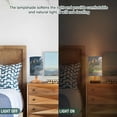 thumbnail image 5 of RMDQTR LED Push-Button Switch Warm-Tone Desk Lamp Plug-and-Play No Assembly Required The Cold-eyed Wild Wolf, 5 of 7