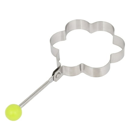 - Unique Bargains Stainless Steel Plum Blossom Shape Omelette Pancake Egg Ring Mold