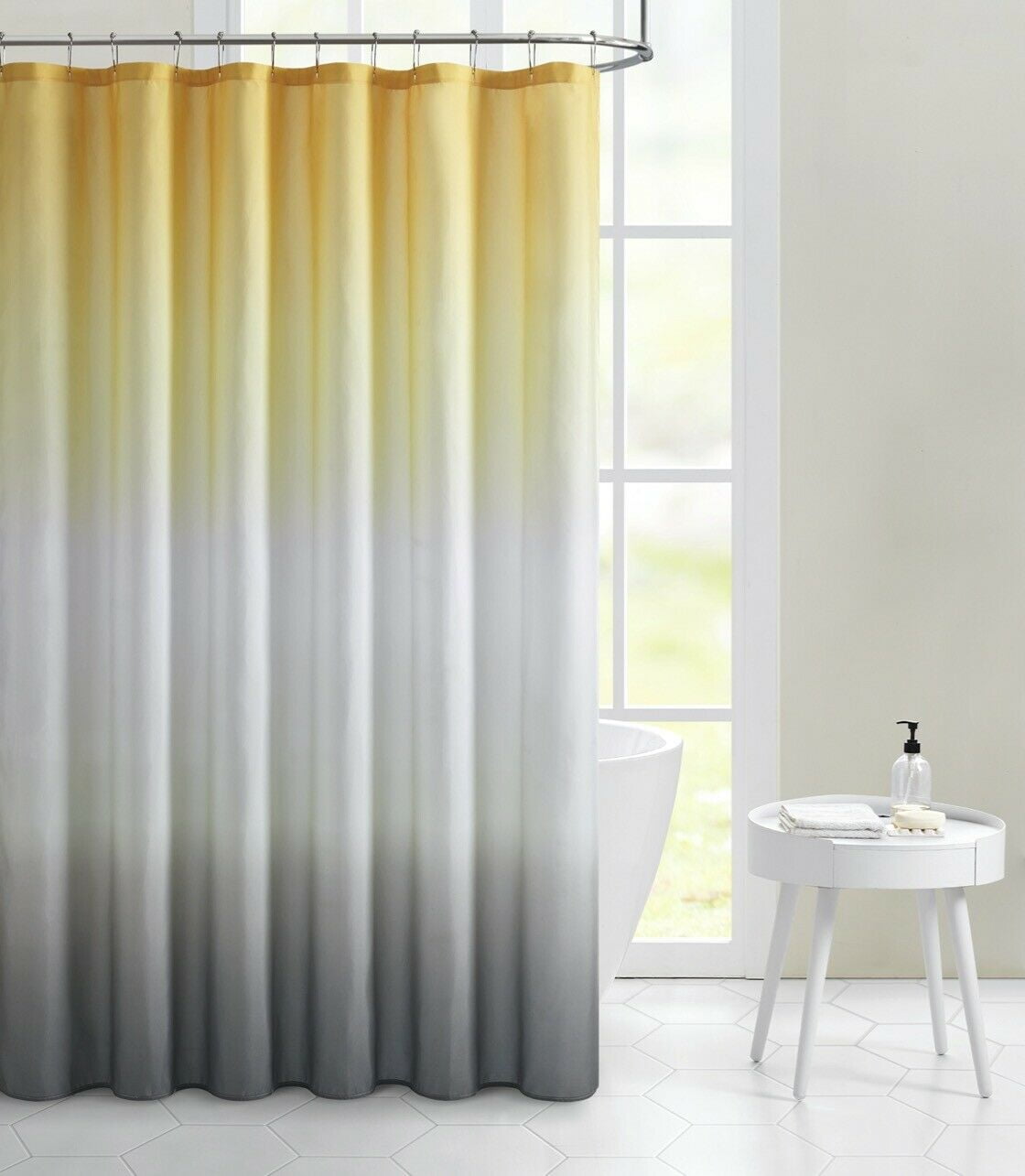 Shower Curtain Bathroom Water Resistent Assorted Colours & Designs 180x180cm AU 