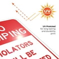 thumbnail image 6 of No Dumping Violators Prosecuted Sign,, 6 of 8