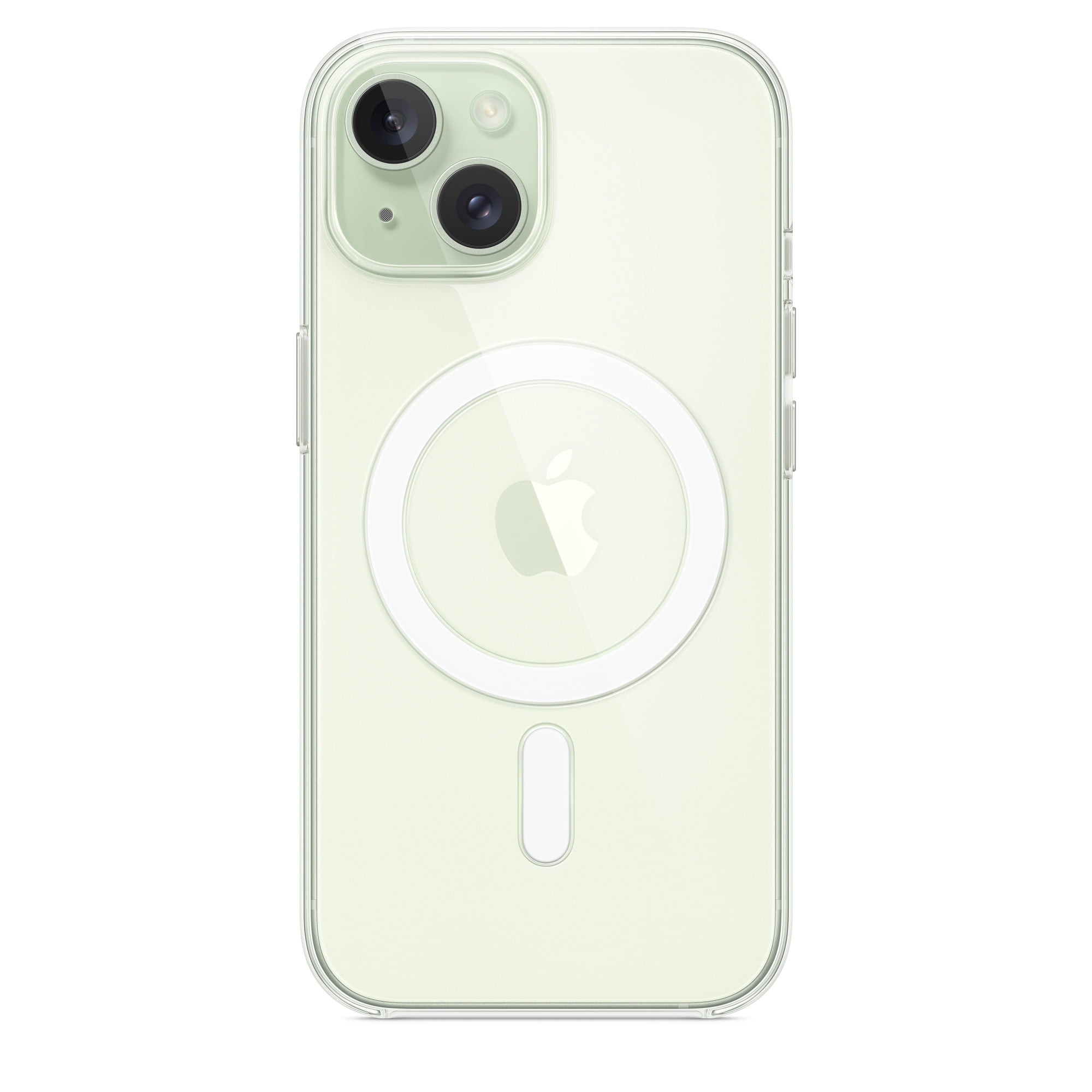 Apple iPhone 15 Case, Clear, with MagSafe