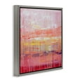 thumbnail image 4 of Stupell Industries Dripping Paint on Pink Abstract Painting Gray Floater Framed Canvas Art Print Wall Art, 25 x 25, 4 of 10