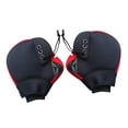 thumbnail image 5 of Nishiyuenyi Motorcycle Handlebar Muffs Handle Covers Mitts Warm Winter Gloves Cycling Gloves Red Black, 5 of 9