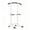 White + Steel, variant on Adjustable Power Tower Pull Up Bar Dip Station,White