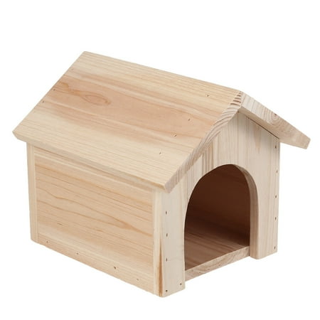 

squirrel chalet Chinchilla Squirrel Triangle Wooden House Pine Wood Heat-resistant Bite Pet Supplies Wooden Nest