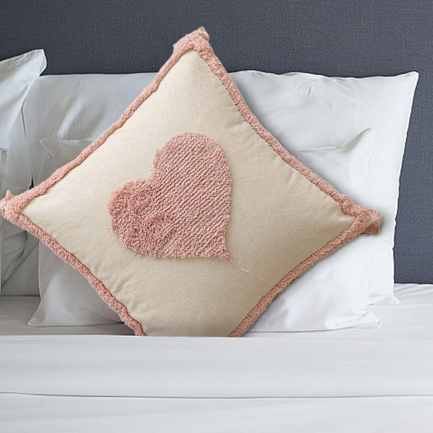 Cojin con inserto de almohada regalo creativo regalos de cumpleanos funda de almohada extraible funda de almohada para sala de estar dormitorio Corazon Walmart en linea