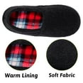 thumbnail image 4 of HOMEHOT Little Kid Boys Slippers House Shoes Indoor Outdoor with Anti Slip Sole Black Size 11-12 US, 4 of 7