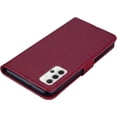 thumbnail image 5 of case for Samsung Galaxy A32 5G (Not 4g) Case for Women, Glitter Bling Diamond PU Leather Wallet Phone Case with Wsrist String Full Body Protective Flip Cover for Samsung Galaxy A32 5G Owl Red, 5 of 14